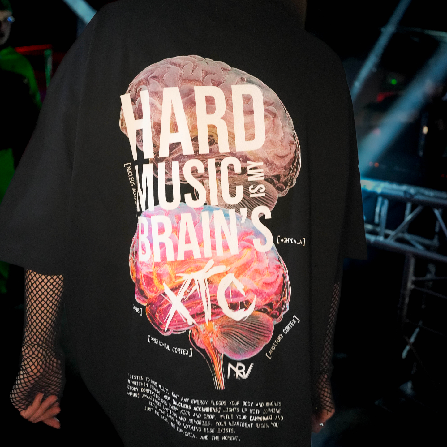T-SHIRT OVERSIZE NRV BAIN'S XTC